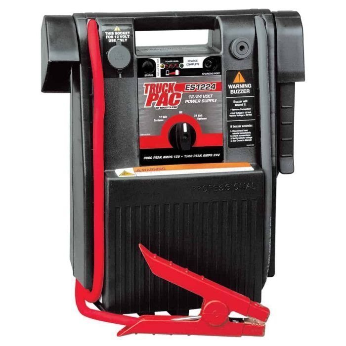 1-142-1.jpg Booster 3000 Peak Amp 12V-24V Jump Starter - Image 1