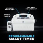 Dolphin Premier Robotic Pool Cleaner (2024 Model) with Multimedia, Oversized Leaf Bag, Standard & Ultrafine Filters, Weekly Timer, Waterline Cleaning & More — for In-ground Swimming Pools up to 50ft - Image 6