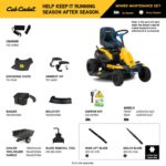 Cub Cadet CC30E 30-in. 56V Riding Lawn Mower Model# 33BA27JDB10 - Image 10