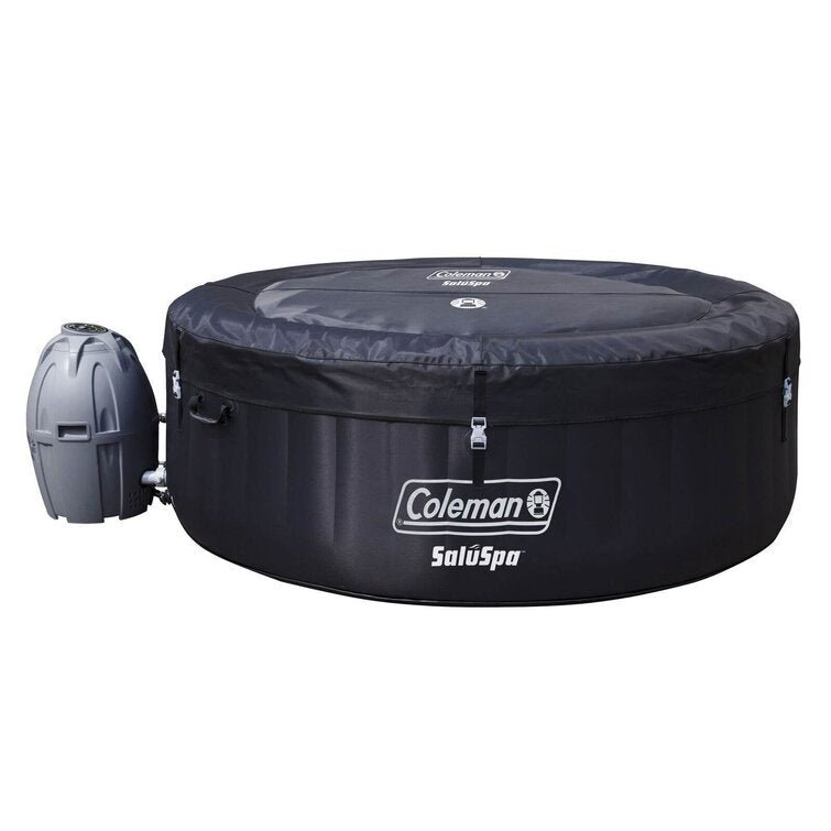 Coleman_Saluspa_4_Person_Inflatable_Hot_Tub_Spa_2B_12_Filter_Cartridge_Refills.jpg Coleman Saluspa 4 Person Inflatable Hot Tub Spa + 12 Filter Cartridge Refills - Image 1