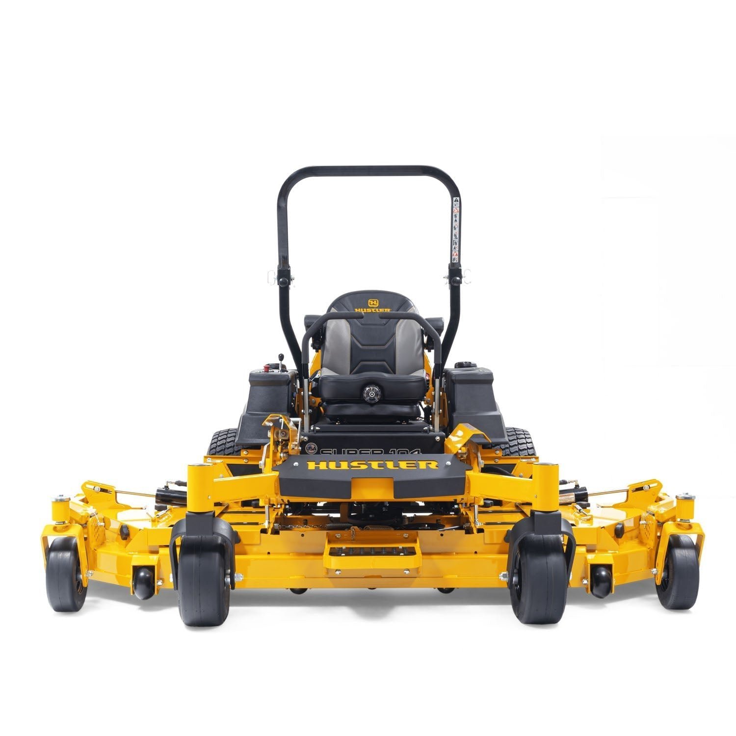 Hustler_Super_104_Zero_Turn_Mower.jpg Hustler Super 104 (104″) 40HP Vanguard EFI Commercial Zero Turn Lawn Mower - Image 1