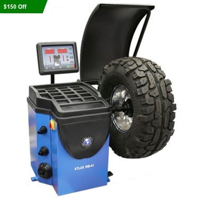 atlas-wb41-150off.jpg Atlas WB41 Self-Calibrating Computer Wheel Balancer - Image 1