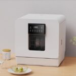 Compact Automatic Table Top Dishwasher – Portable Countertop Kitchen Dishwasher with 4 Place Settings - Image 7