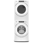 Whirlpool – 4.3 Cu. Ft. High Efficiency Stackable Front Load Washer with 35 Cycle Options – White - Image 9