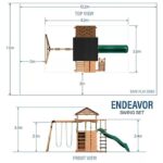 Backyard Discovery Endeavor Cedar Swing Set - Image 7