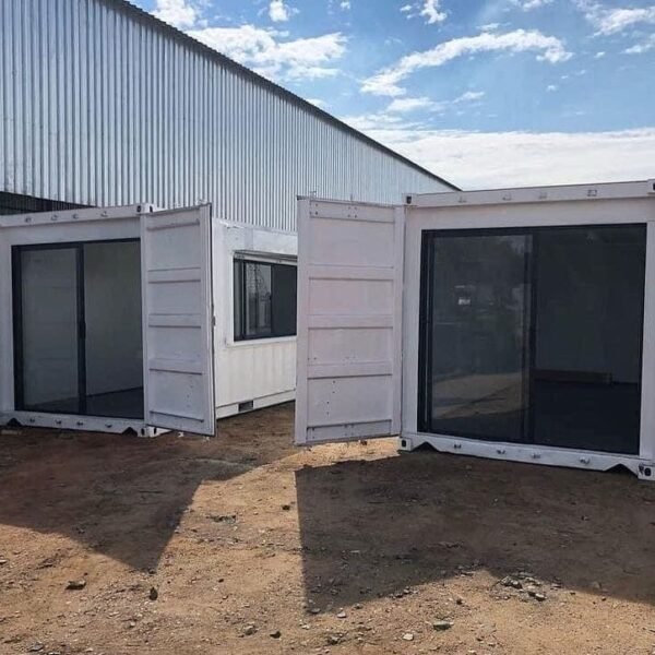 shippingcontainers_4use_1655901710_2866233750087269892_7681475953-600x600-1.jpg 10Ft Class B, Shipping Container With Glass Door And Window - Image 1